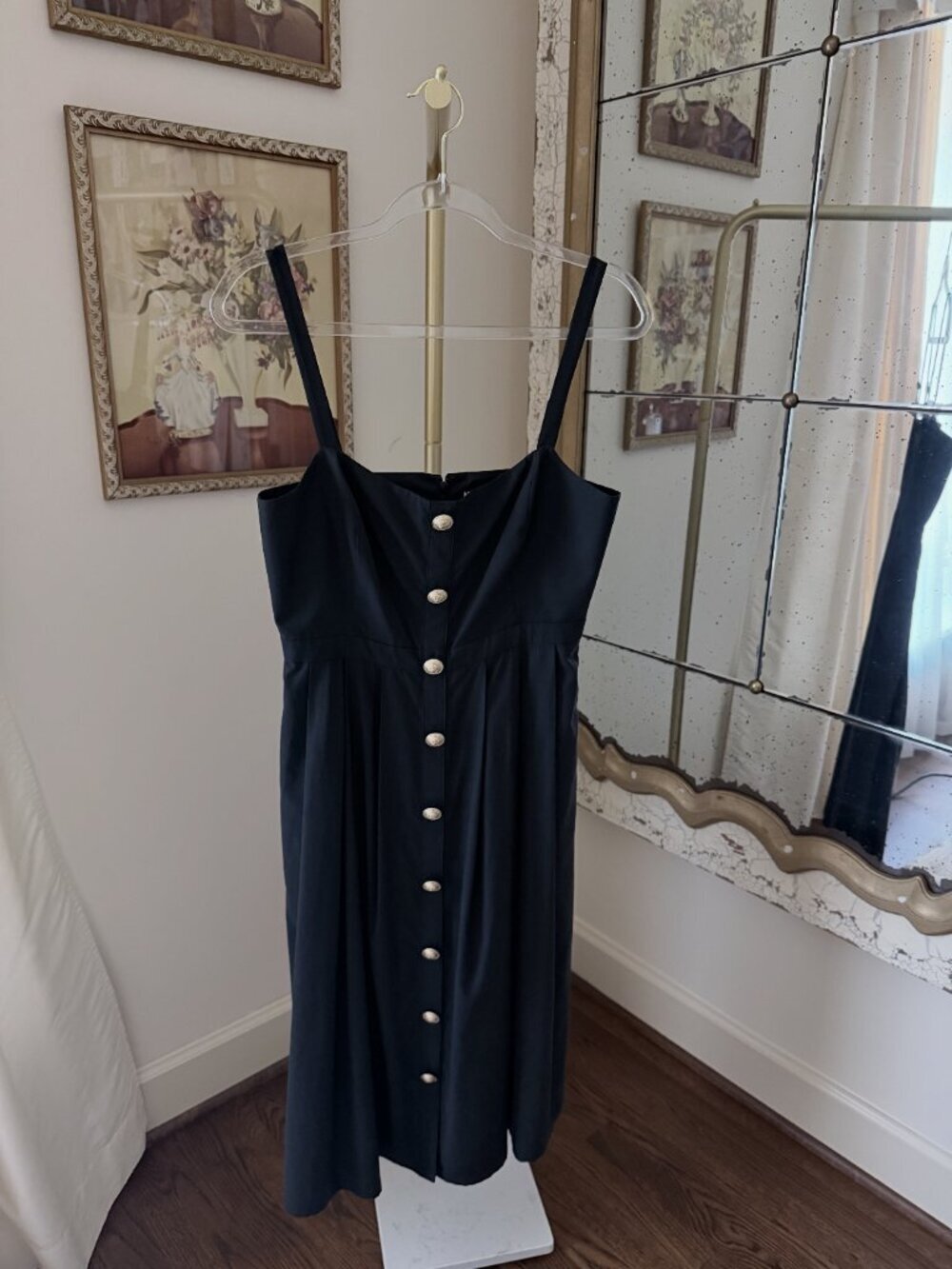 L'AGENCE Esmeralda Sleeveless Midi Dress - Picture 3 of 7
